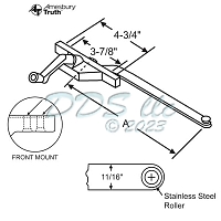 Front Mount Casement Operator 36-222-3 1