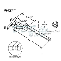Front Mount Casement Operator 36-222-8 1