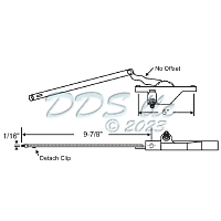 Rear Mount Casement Operator 36-248-1
