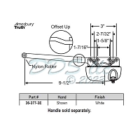 Sill Mounted Casement Operators 36-377-3E 1