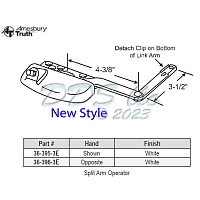 Sill Mounted Casement Operators 36-395-3E 1