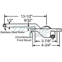 Face Mount Casement Operator 36-432-1