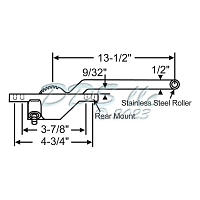 Rear Mount Casement Operator 36-439-7 1