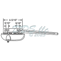 Sill Mounted Casement Operator 36-486LHBEW 1