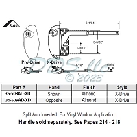 Roto X Drive Casement Operator 36-508AD-xd