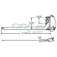 Sill Mounted Casement Operator 36-510W-XD 1