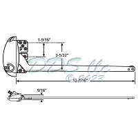 Sill Mounted Casement Operator 36-514W-XD 1