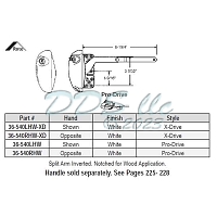 Sill Mounted Casement Operator 36-540RHW 1