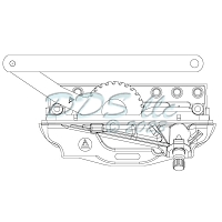 Ashland Left Hand Casement Operator 36-563LHss 1