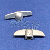 T Handle Aluminum Finish 3-8 Inch  37-113 2