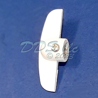 T Crank Handle White 37-106W