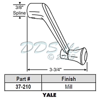 Yale Handle 37-210 2