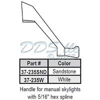 Skylight Operator Crank Handle 37-235SND