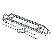 Backing Cover Plate 39-1030