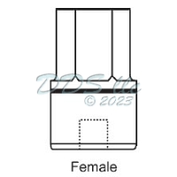 Female Crank Adapter 39-105A 1