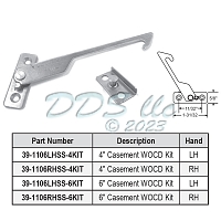 Window Opening Device Kit 39-1106LHSS-4KIT 1