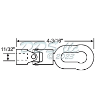 11/32 inch Joint 39-115-1 1