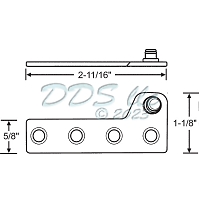 Snap Stud Bracket 39-461 1