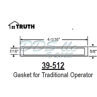 Gasket Traditional Series Operator 39-512