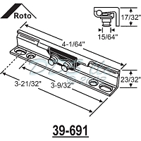 Roto Awning Bracket 39-691 2