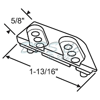 Casement keeper 39-895