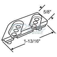 Casement keeper 39-896