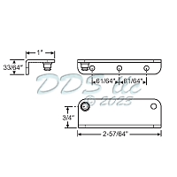 Ashland Operator Bracket RH 39-900RH 1
