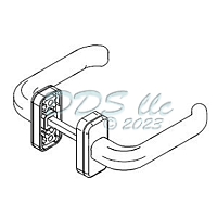 Giesse Balcony Door Handle 40-1009S 1