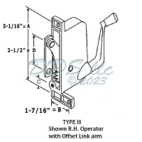 Window Operator 41-457PB D 2
