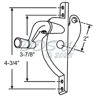 D-8 Jalousie Operator 41J-243P