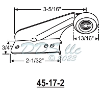 Cabinet Roller 45-17-2