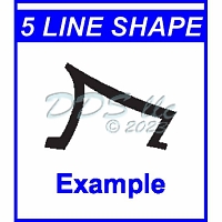 5 Line Shape