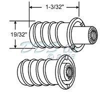 Vent Locks 50-1201BRS 2