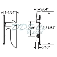 Flange Keeper Stainless Steel 50-1273LHss