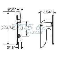 Flange Keeper Stainless Steel 50-1273RHss