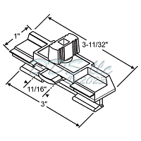 Latches-Spring Type Slider 50-1484B 1