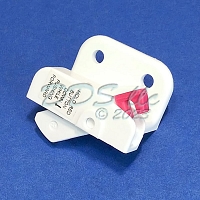 Plastic Dual Action Ventlock White 50-2005LHBEW 2