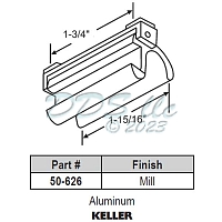Extruded Sash Handles & Lifts 50-626 1