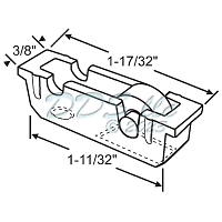 Sliding Window Rollers 52-823 1
