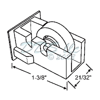 Traco Sliding Window Roller 52-950BRS 1