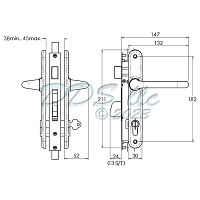 Interlock Active Handle Kit 55-225BC 1
