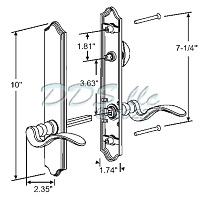 True Elegance Non-Keyed Active Door Handle 55-213orbz