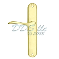 Pella Inactive/Dummy Swing Door Handle Set RH 55-222PBRH-I