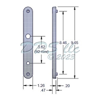 Amesbury Truth Swing Door Handle Set 55-251sn 1