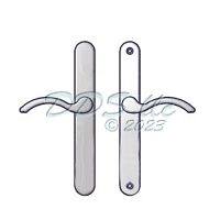 Amesbury Truth Swing Dummy Door Handle Set 55-241LHBD
