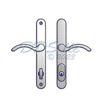 Amesbury Truth Swing Door Handle Set 55-241RHW