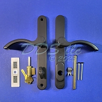 Amesbury Truth Swing Door Handle Set 55-241RHB