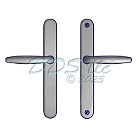 Amesbury Truth Swing Door Handle Set 55-251sn 2