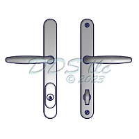 Amesbury Truth Swing Door Handle Set 55-251snk