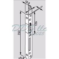 Right Hand Strike Plate 56-763RH 1